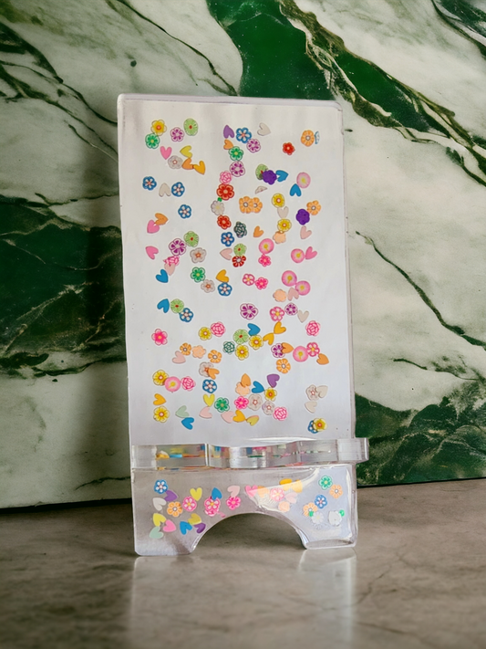 Hearts and Flowers Phone Stand